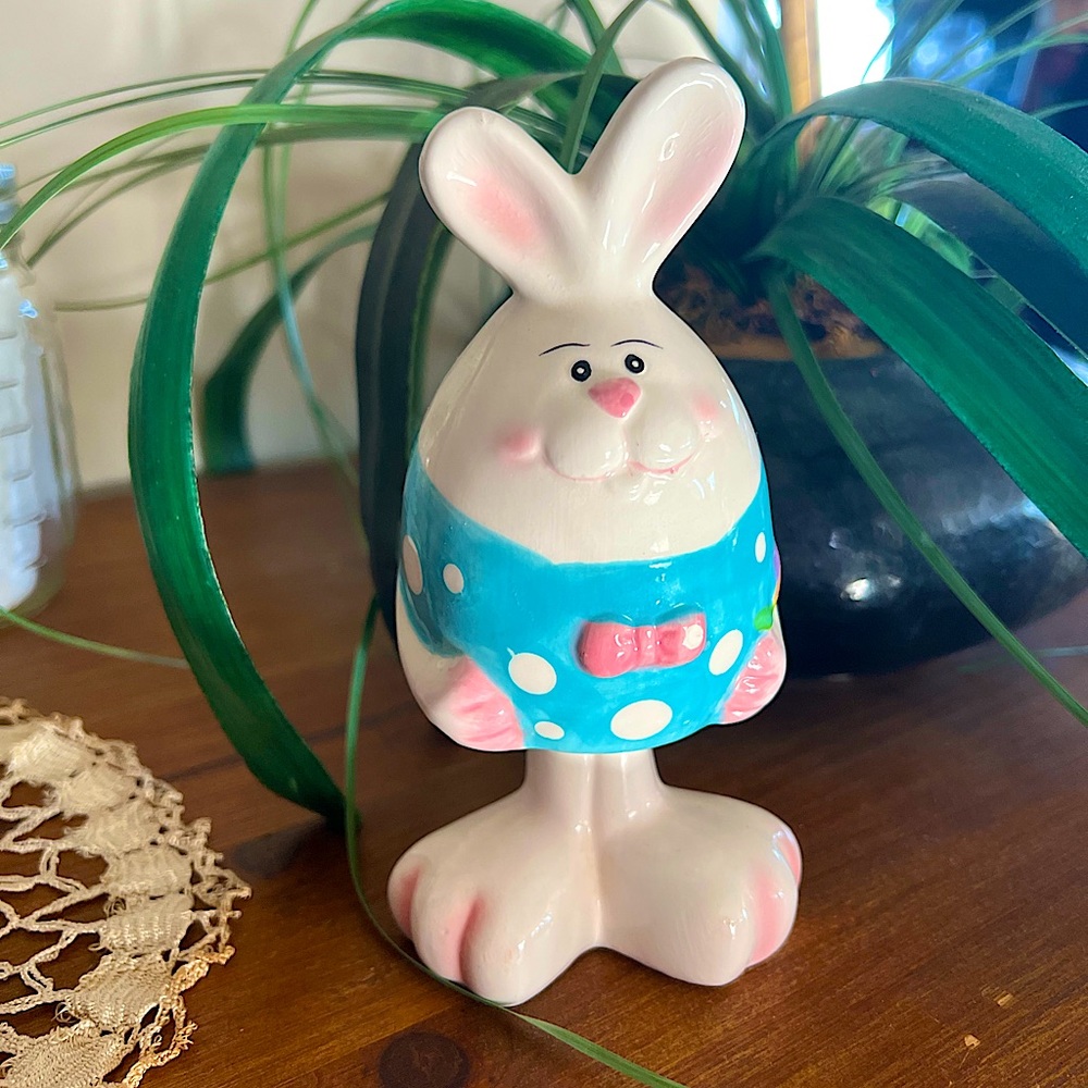 Easter Bunny Easter Decoration Spring Time Bobblehead